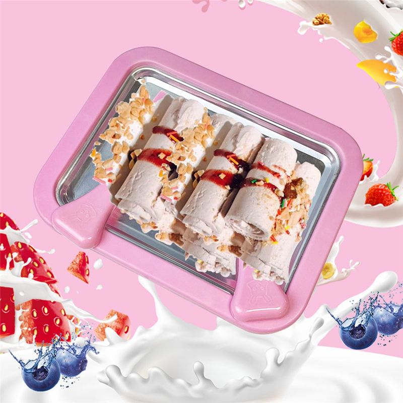 A65Z Fried Yogurt Machine Home - Rolled Ice Cream Machine Fried Plate 评论和价格